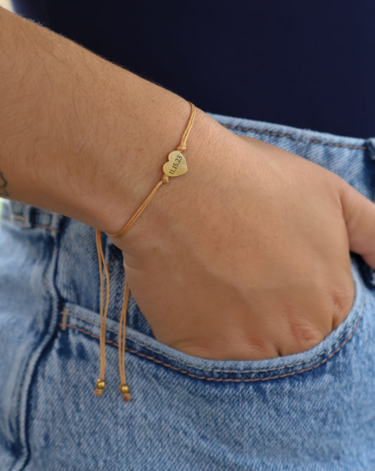 Barely There Heart Bracelet