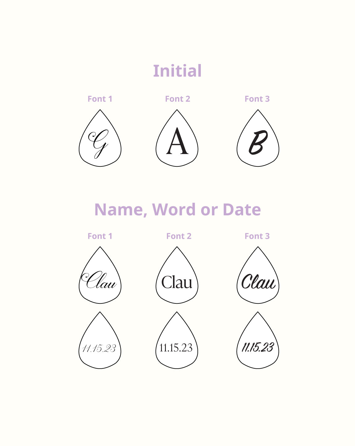 Barely There Drop Necklace