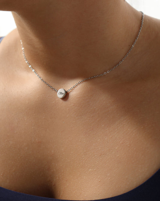 Barely There Circle Necklace