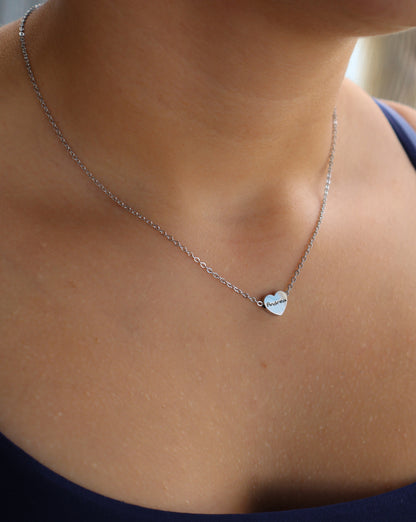 Barely There Heart Necklace